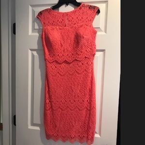Coral semi formal/formal dress